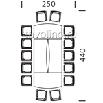 Стол для переговоров B122