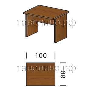 Борн (Born) B305.2 | Модуль составного конференц-стола прямой 100х80х75