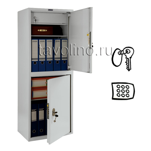 Бухгалтерский шкаф ПРАКТИК SL-125/2T